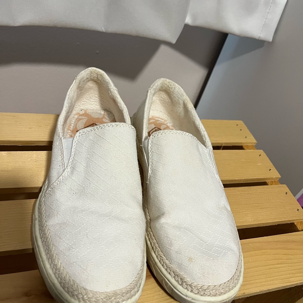 Roxy White Casual Slip-On Shoes